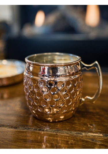 Bakır Kupa Petekli Parlak Renk