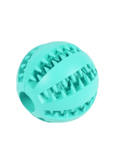 Fochsia Evcil Hayvan Diş Kaşıyıcı Karpuz Top Köpek Oyuncak 6 Cm Çap Mavi