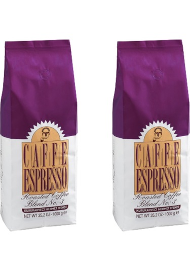 Kurukahveci Mehmet Efendi Roastedblend No: 3 Çekirdek Kahve 2 x 1 KG