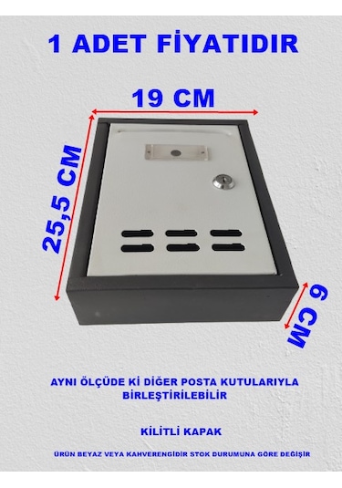 Aköz Standart Tip Posta Kutusu