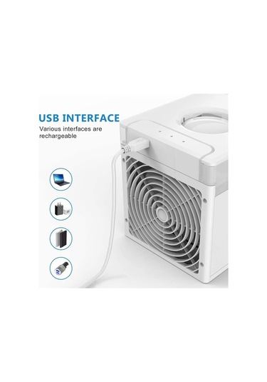 Jialan Micacorn Mobil Klima Cihazları, Usb Air Cooler, 4'ü 1