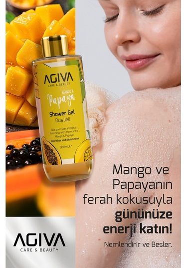 Mango&papaya Özlü Besleyici Ve Nemlendirici Duş Jeli Değişken