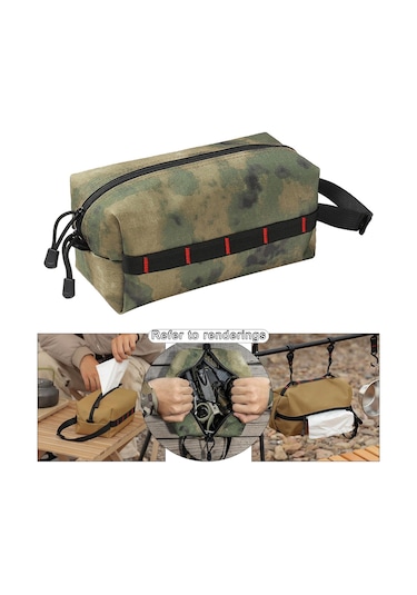 Suntek Taşınabilir Doku Kağıt Kutu Mürekkep-kamuflajı-230x100x125mm Mürekkep Kamuflajı Çok Renkli