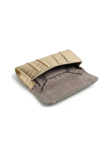 Varol 441 Clutch Kadın Portföy Çanta Altın