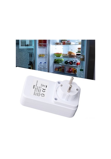 Mufunye 230v Avrupa Standartlı Ac 175-260v Volt Koruyucu Prizi, 5-6 Dakika Gecikmeli, Ev Aletlerini Güvenle Korumak İçin Pc Malzeme