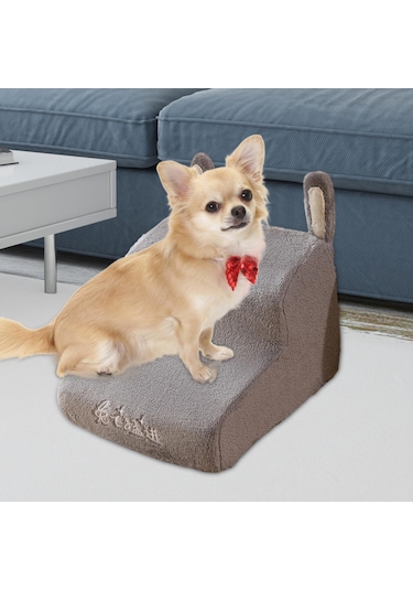 Homyl Köpek Merdiven Adımları Kaymaz Alt Araba Kapalı 2-adım