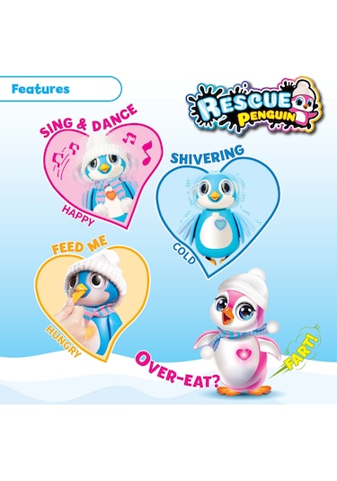 Silverlit Rescue Penguin 88652 - Mavi