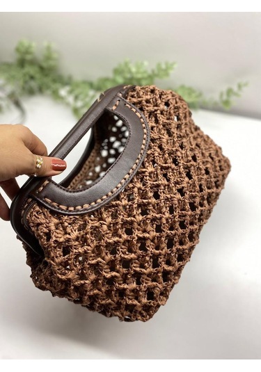 Çanta Aksesuar 25 Cm Suni Derili Siyah Renk Gizli Çanta Bursu Yeni Model