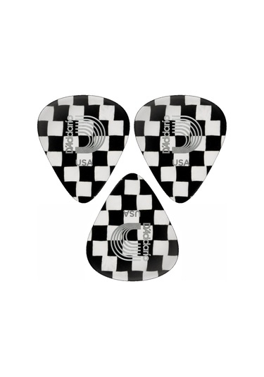 1ccb4 Gitar Penası 3 Adet 0,70 Mm. Dama Checkerboard