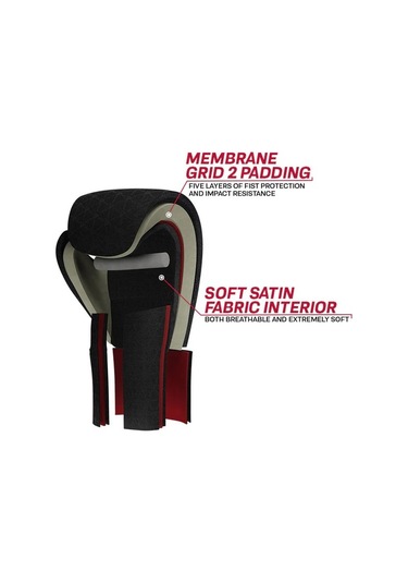 Rdx Rex F4 Boks Eldiveni Pembe - Siyah