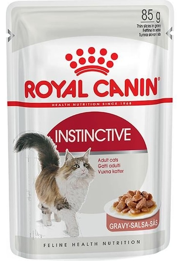 Royal Canin Gravy Soslu Instinctive Yetişkin Kedi Konservesi 85gr