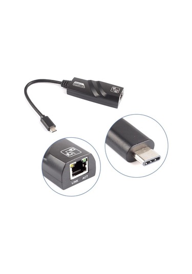 Ancheyn Type C To Ethernet Usb 3.1 1000 Mbps Gigabit Ag Adaptor Kartı 5060