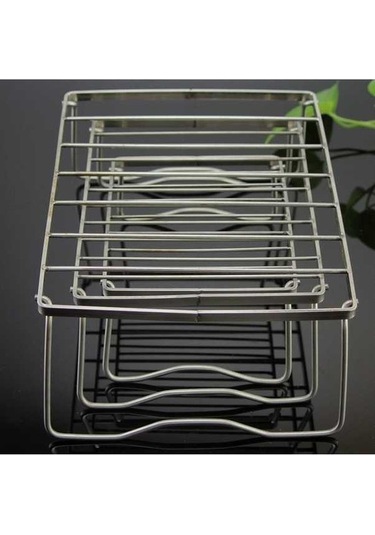 Wondernest Outdoor Mini Taşınabilir Katlanır Izgara Paslanmaz Çelik 304 Fırın Kafa Braketi 23x19.5x11cm Çok Renkli Çok Renkli