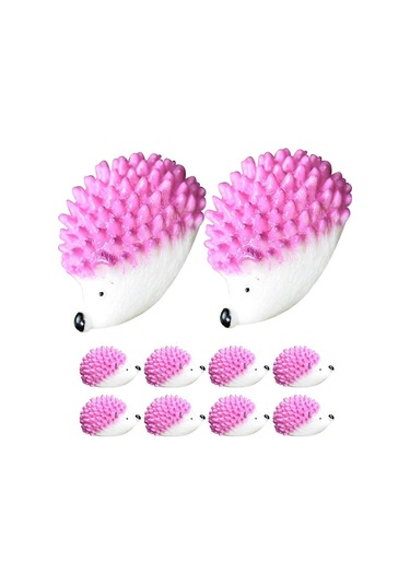 Bahçe Minyatür Hayvan Reçine Kirpi Minyatür Tasarım Mini Bahçe De