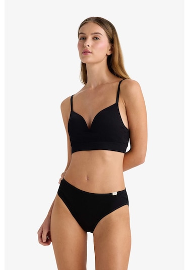 Defacto Ribana 3lü Brief Külot-fall İn Love D6404ax25aunv248 Lacivert