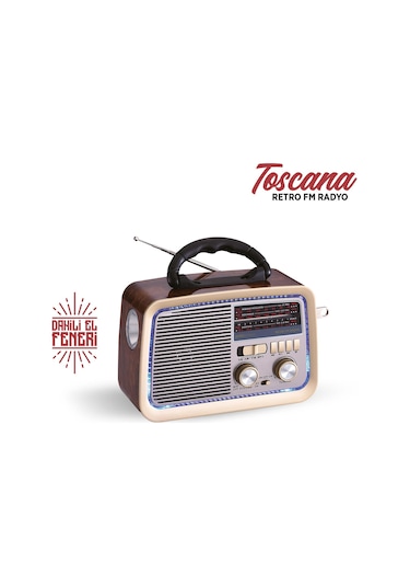 Polosmart Fs49 El Fenerli Toscana Retro Fm Radyo