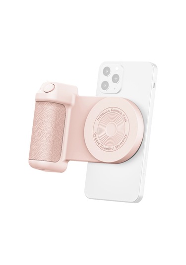 Maiyame Pembe Manyetik Telefon Tutucu: Kaymaz Tutamaklı, Bluetooth Bağlantılı, 10w Kablosuz Şarj Ve 200mah Batarya İçeren Güncellenmiş Model Pembe