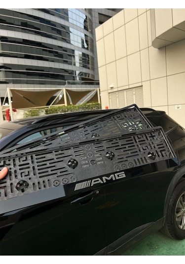 3d Mercedes Amg Takmatik Plakalık Pleksi