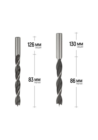 Fıt Fınch Industrıal Tools Fıt Ahşap Matkap Ucu Seti 3-10 Mm 8 Adet 161485402