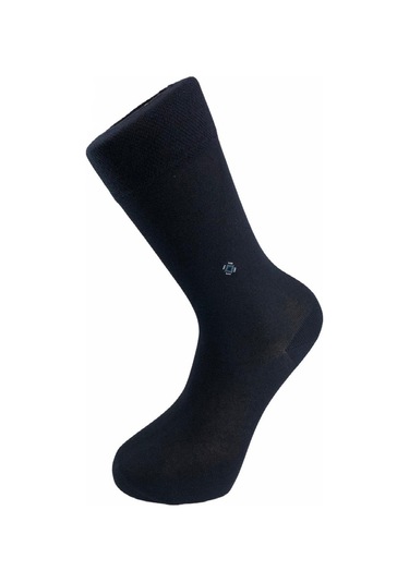 Yazlık Dikişsiz Pamuklu Erkek Çorabı-Lacivert