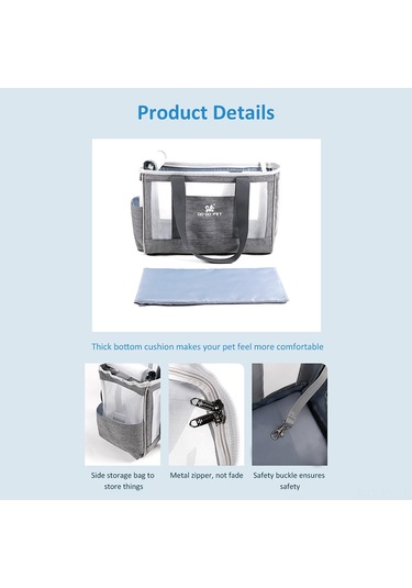 Jokmae Gri Havalandırmalı Seyahat Çantası