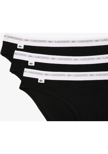 Lacoste Kadın 3 Lu İç Çamaşırı 8f1338-00-031 Siyah