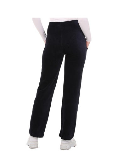 Luvmabelly Myra8511 Beli Ayarlanabilir Kışlık Kadife Hamile Pantolonu -lacivert-lacivert