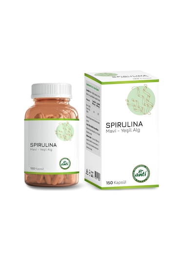 Anti Spirulina Kapsül 150 Kapsül x 2 Adet