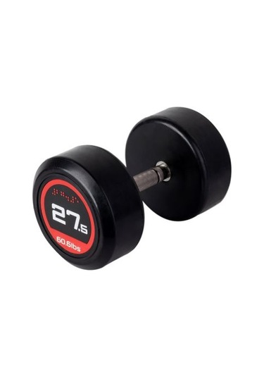 313 Spor 27.5 KG Kauçuk Kaplı Olimpik Dambıl - 1 Adet