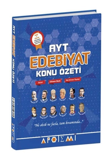 Apotemi Yayınları Ayt Edebiyat Konu Özeti