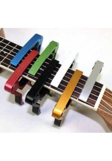 Nemesis Fc-71 Model Siyah Renk Metal Ukulele Kapo Kelepçe