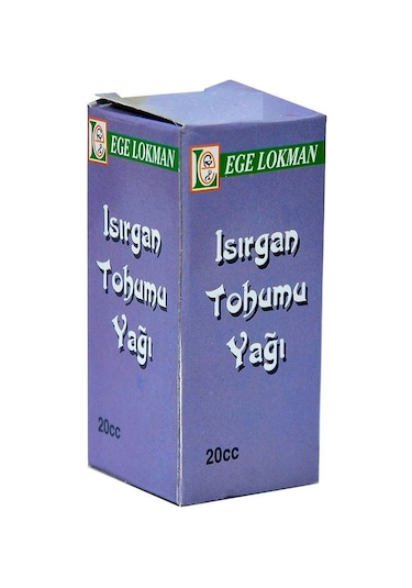 Ege Lokman Isırgan Tohumu Yağı 20 ML