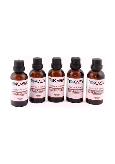 Tokasya Keten Tohumu Yağı 5 x 50 ML