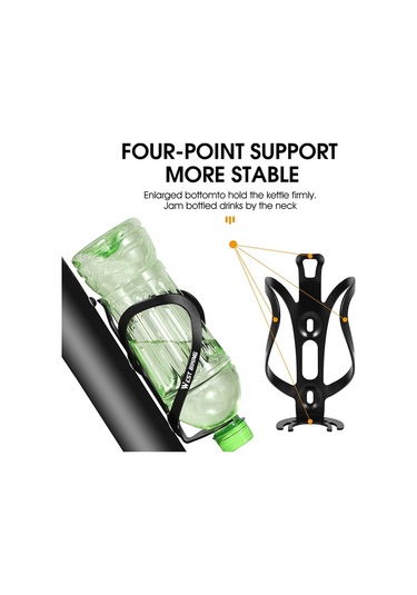 West Bıkıng Bisiklet Alüminyum İçecek Şişesi Tutucu Renkli Çok Renkli