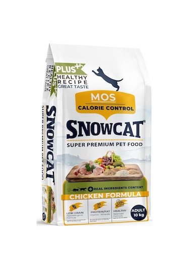 Snow Cat Plus Düşük Tahıllı Tavuklu Yetişkin Kedi Maması 10 KG
