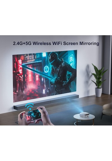 Wimius P60 480 Ansı Lümen Taşınabilir Toz Korumalı Projektör