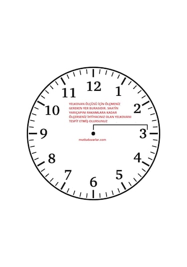 45 cm Yelkovan Büyük Saat Mekanizması Diğer