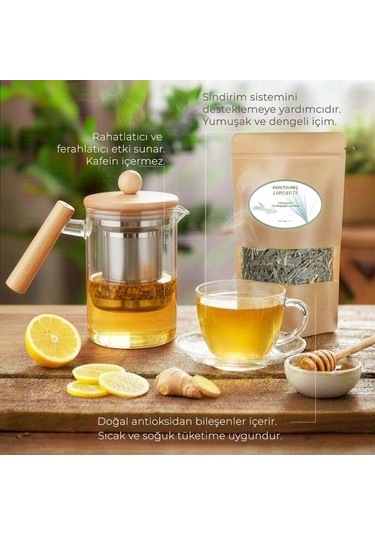 Limonotu Lemongrass Cymbopogon Citratus Çayı 50 G