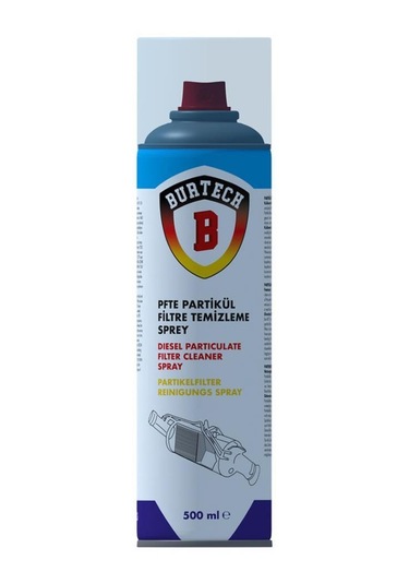 Burtech Dizel Partikül Filtre Temizleyici Sprey 500 ML