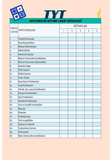 Hedef Üniversite Eşit Ağırlık Öğrencileri İçin Planlama Defteri-benim Hikayem Gri