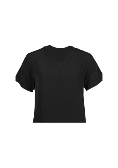 Suntek Kadın Üniforma Fırçalama Seti Giysileri Pet Siyah-s