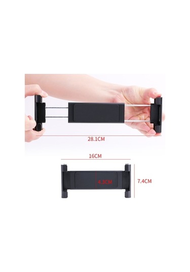 Dancemonkey Tesla Model 3 2019-2021 İçin Koltuk Arka Telefon Tutucu Stand Montaj Braketi