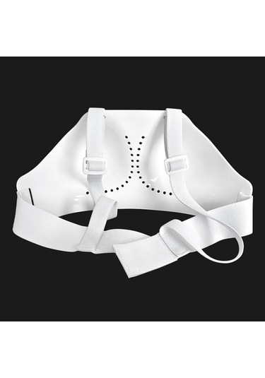 Kadın Eskrim Göğüs Koruyucu Göğüs Koruyucusu Dişli Taekwondo Voleybolu İçin Göğüs Koruması Sanda Karate Beyaz