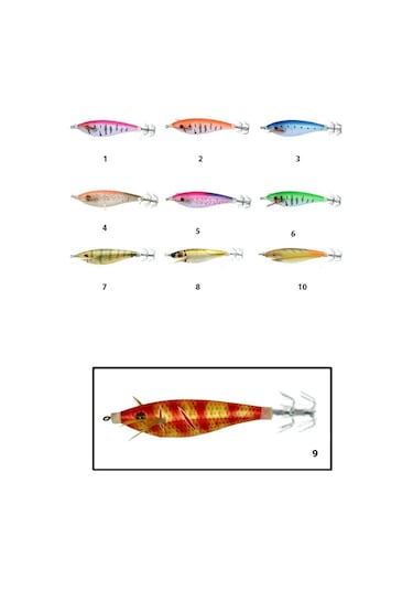 Captain 3010 Kalamar Zokası 7cm Flash Filinta Squid