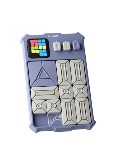 Giiker Süper Hua Rong Dao Elektronik Puzzle Oyuncak - Mor Mor