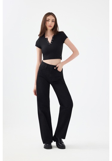 Loft Lf2040548 Kadın Libra Jean Pantolon Black Wash