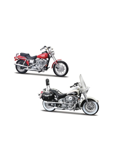 1/18 Harley-davidson İkili Motorlar 90'lar