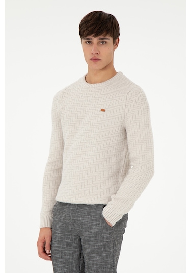 U.s. Polo Assn. Erkek Taş Kazak /triko 50297050-vr049 Tas Taş