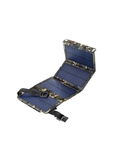 Pazly 20w Usb Katlanabilir Güneş Panelli Şarj Cihazı - İphone/android/ıpad/tabletler İçin Kamp & Açık Hava Şarj Çözümü