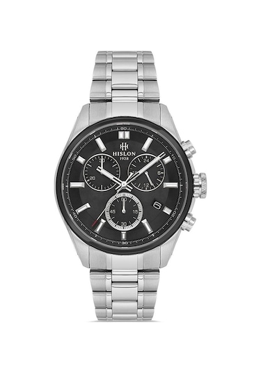 Hislon Masterwork Ms207s-04ss Çizilmez Safir Cam Erkek Kol Saati Çok Renkli